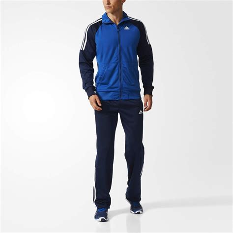 adidas riberio trainingsanzug herren weiß navy|Weiße Trainingsanzüge .